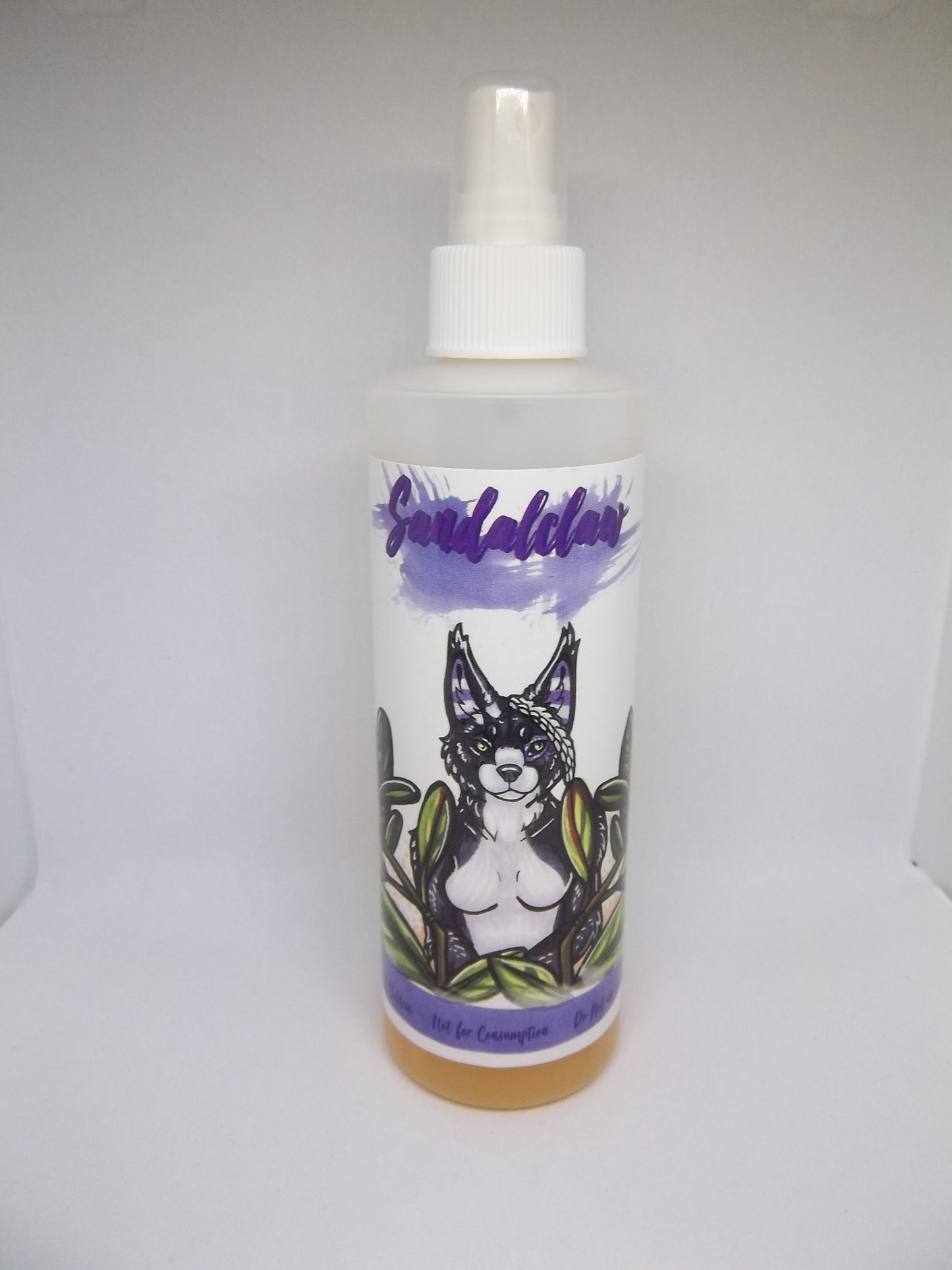 Sandalwood Fursuit Spray 8oz - Sandalclaw Fragrance and Essential Costume Cleaner