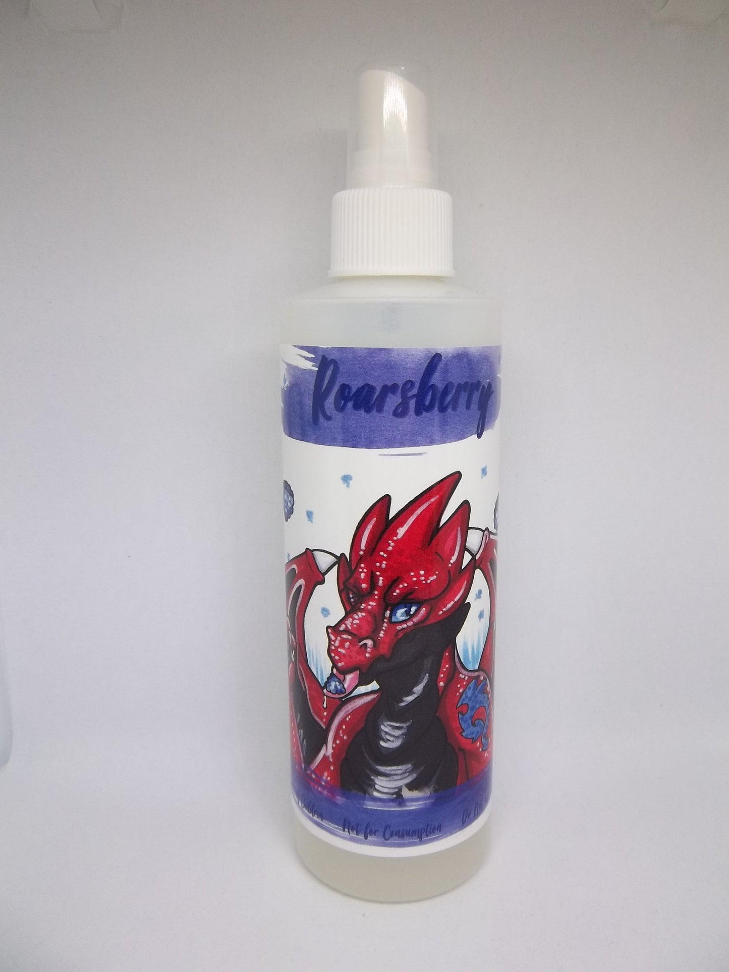 Blue Raspberry Fursuit Spray 8oz - Roarsberry Fragrance and Essential Costume Cleaner