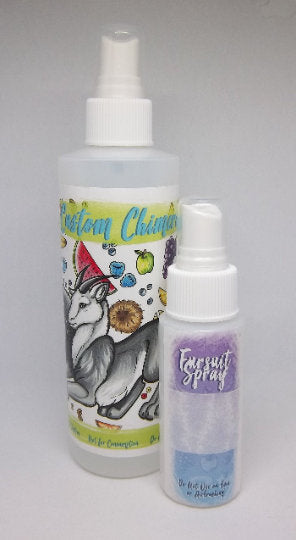 Mint Fursuit Spray 8oz - Wintermint Fragrance and Essential Costume Cleaner