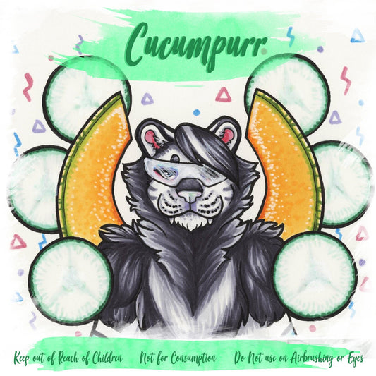 Fursuit Spray Cucumber Melon Cucumpurr Bottle Fragrance and Cleaner 8oz Essential Cleaning Costume Cleaner US Buyers Only