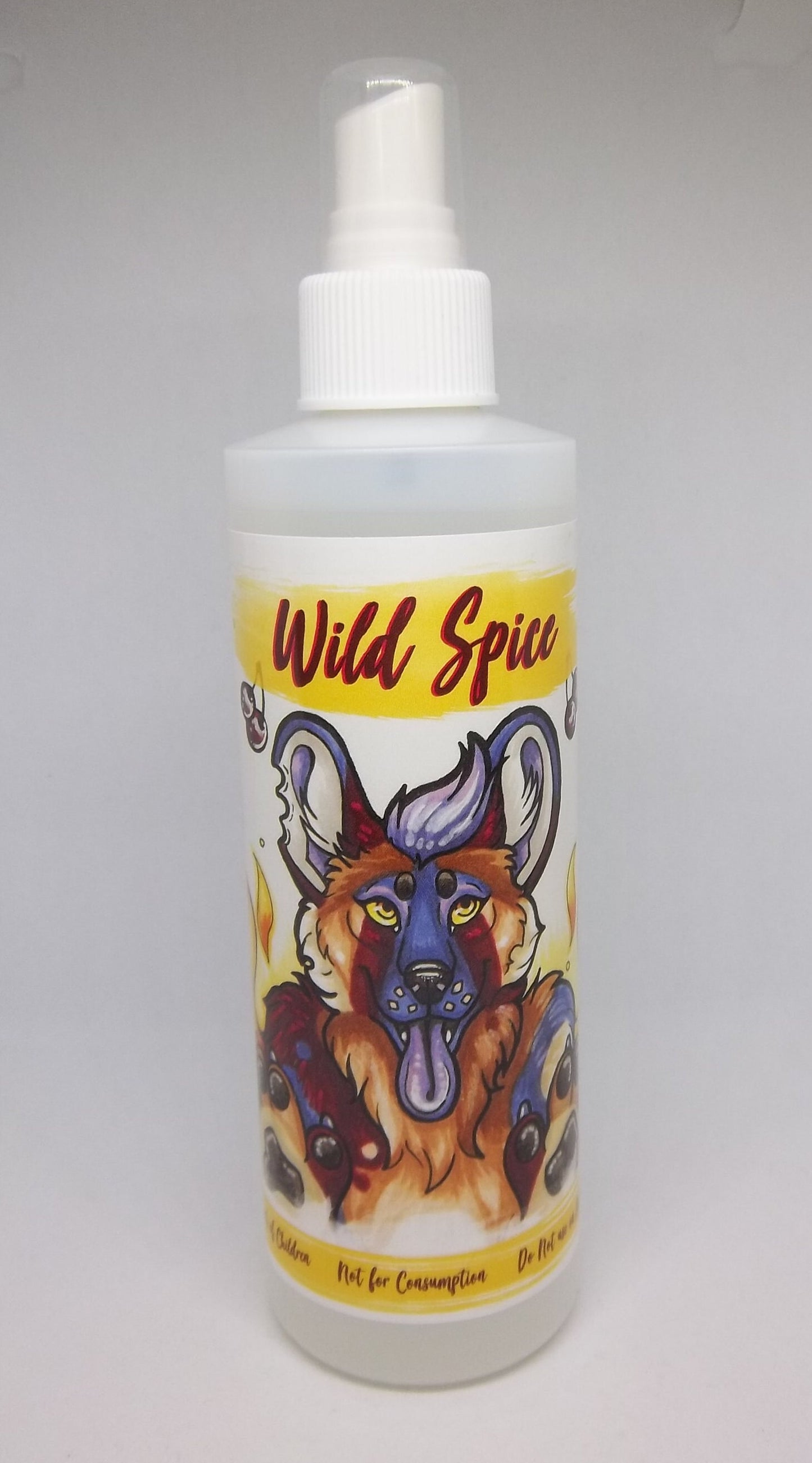 Cherry Clove Fursuit Spray 8oz - Wild Spice Fragrance and Essential Costume Cleaner