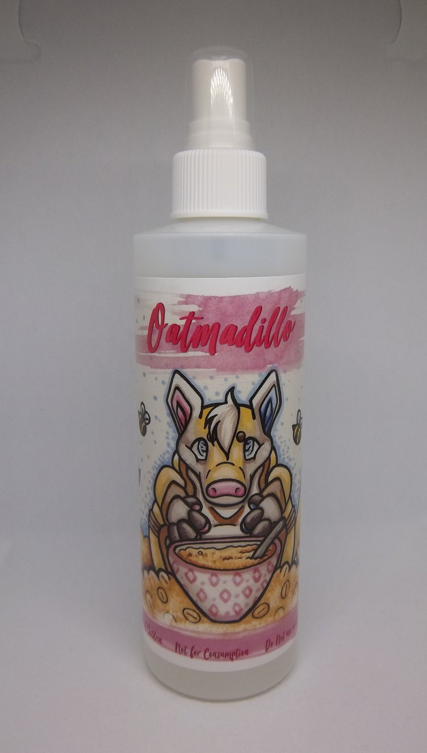 Fursuit Spray Oatmeal and Honey Oatmadillo Bottle Fragrance and Cleaner 8oz Essential Cleaning Costume Cleaner US Buyers Only